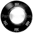 350545-00030 Compatible Hobart Dial 2-1/4 D, Off-400-200
