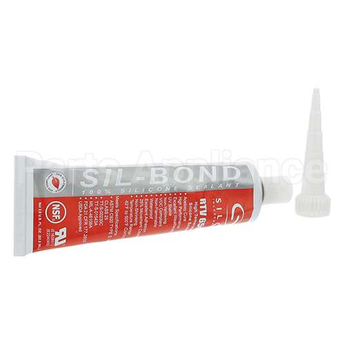 350716 Compatible Nemco Siliconesealant, F/G, Red 500F, 2.8Oz