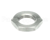 351-00011 Grindmaster Cecilware Nut, 1/8-27 Npt Hex Panel, S/S