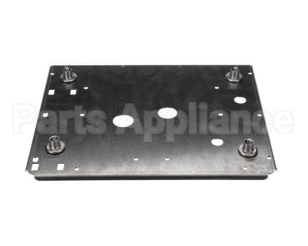 35227.0000 Bunn Base Weldment, Halfwall Blk Single Tf