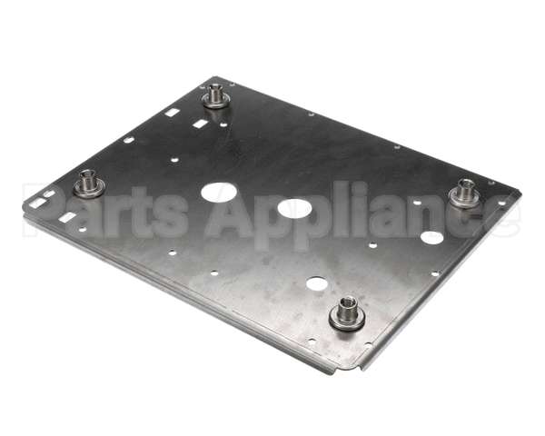 35227.0000 Bunn Base Weldment, Halfwall Blk Single Tf