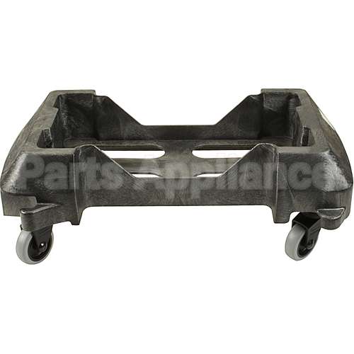 355188BLA Compatible Rubbermaid Dolly Rectangular Black
