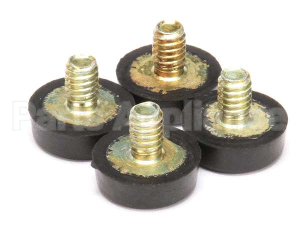 35712.0000 Bunn Kit,Foot 4Pk .75Odx.25Ht.25Thd