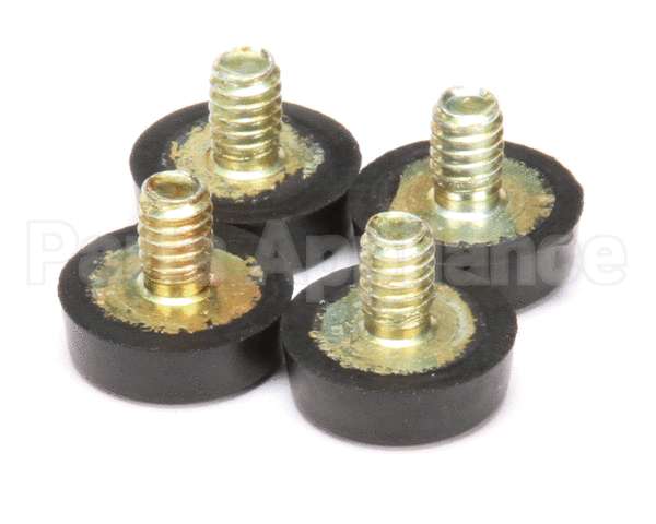 35712.0000 Bunn Kit,Foot 4Pk .75Odx.25Ht.25Thd