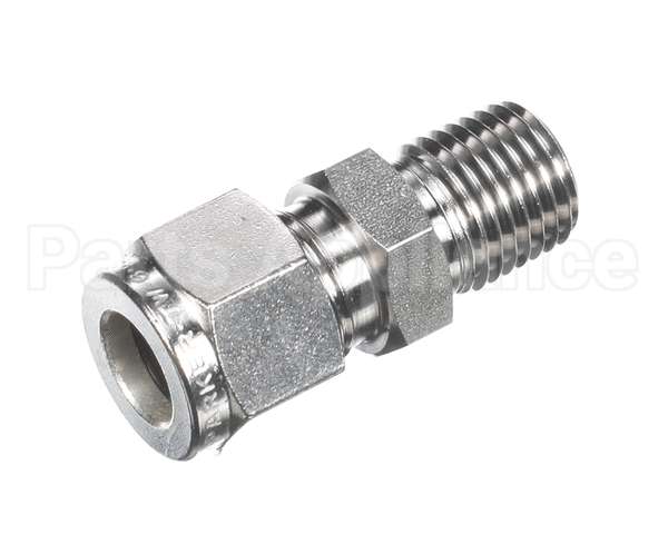 359-00233 Grindmaster Cecilware Adapter 3/8"Comp X 1/4"Mpt Ss