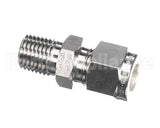 359-00233 Grindmaster Cecilware Adapter 3/8"Comp X 1/4"Mpt Ss