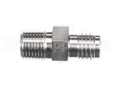359-00234 Grindmaster Cecilware Adapter 3/16" Comp X 1/8" Mpt Ss