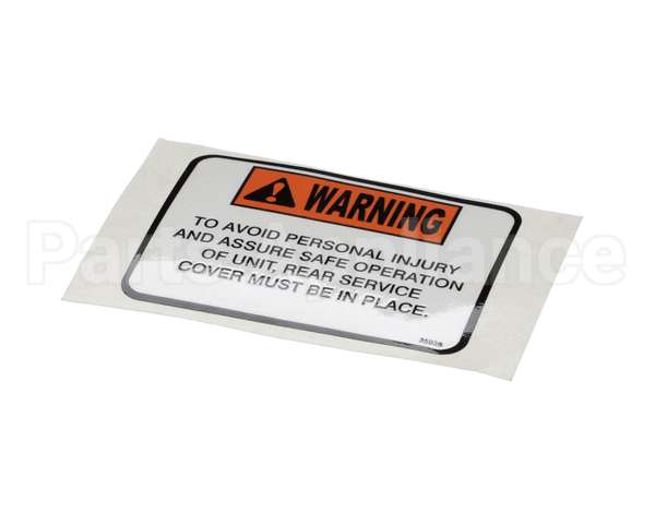 35938 Henny Penny Label-Service Cover
