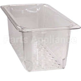 35CLRCW(135) Compatible Cambro Colander Food Pan 1/3X5 Clear