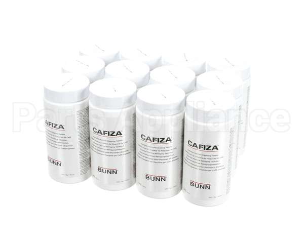 36000.1188 Bunn Clean Tablets, Cafiza 12/Case