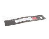 36144 Blodgett Decal, Control Iq2 Dfg-50