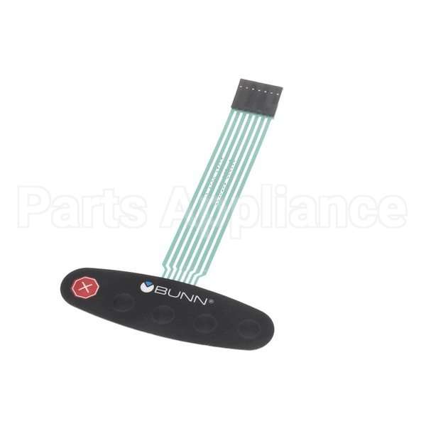 36231.0001 Compatible Bunn Switch, Membrane Prgm W/Stop