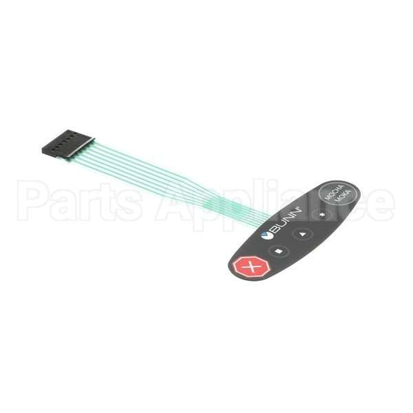 36231.000200000002 Compatible Bunn Switch, Memb Prgm W/Stop-Mocha Canada&