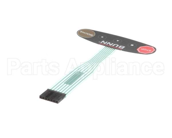 36231.0006 Bunn Switch, Memb Prgm W/Stop-Mocha