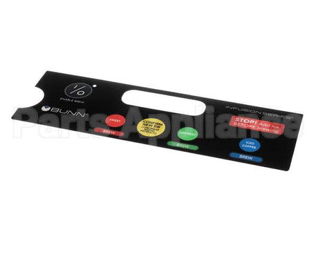 36367.0056 Bunn Overlay For Mcd Tea Brewer