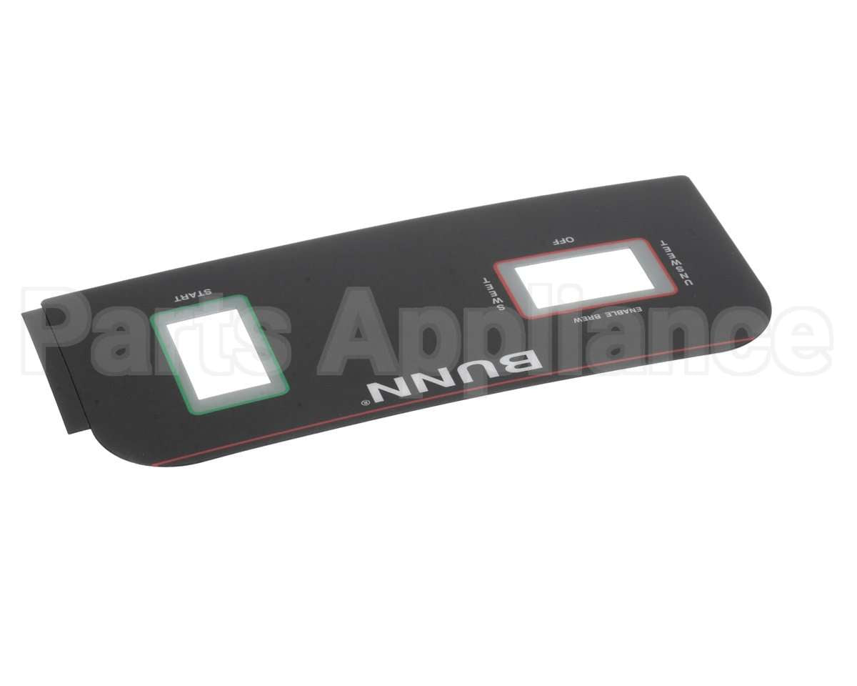 36590.0002 Bunn Decal, Cont Panel W/Sweetner