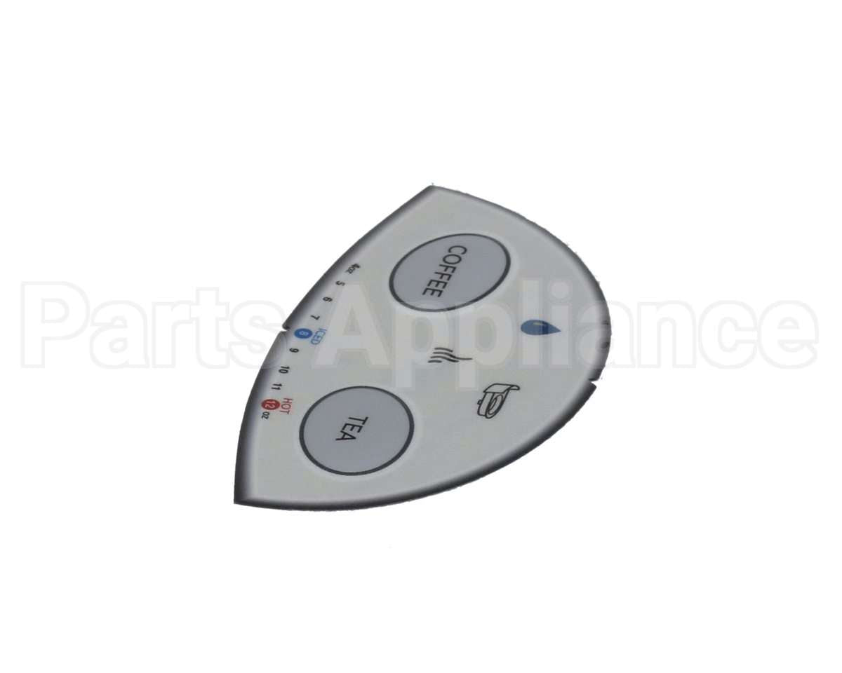 36891.0102 Bunn Decal, Control Panel Mca Am (Taco Bell)