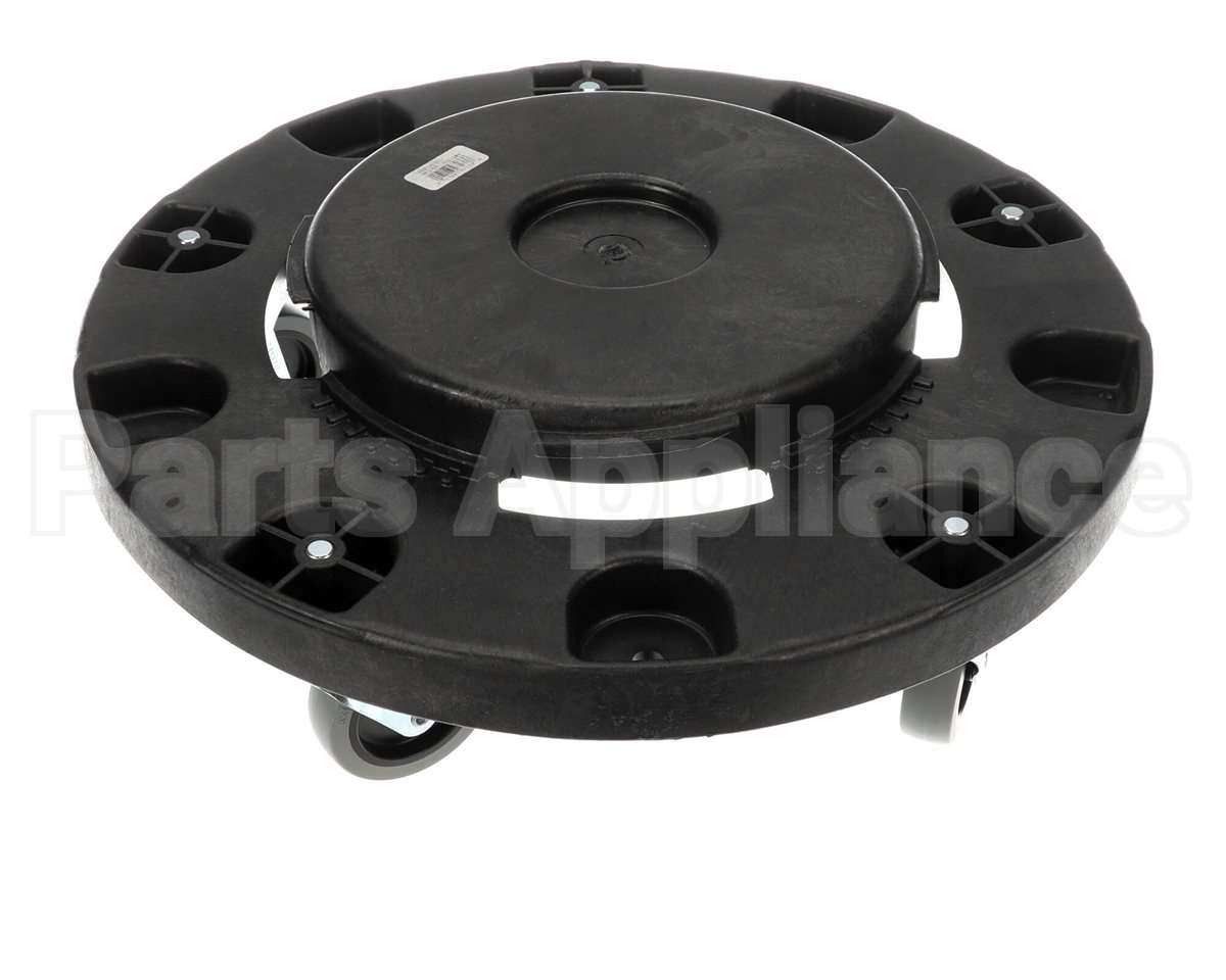 3691103 Carlisle Bronco Black Standard Round Container Do