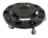 3691103 Carlisle Bronco Black Standard Round Container Do
