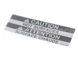 369668 Lincoln Label Caution Hot