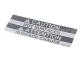 369668 Lincoln Label Caution Hot