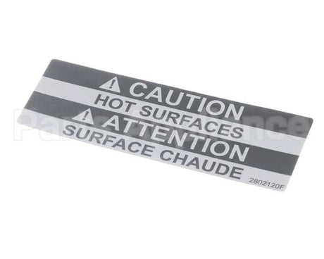 369668 Lincoln Label Caution Hot