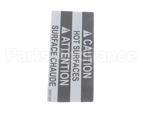 369668 Lincoln Label Caution Hot