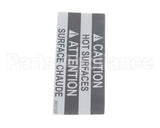 369668 Lincoln Label Caution Hot