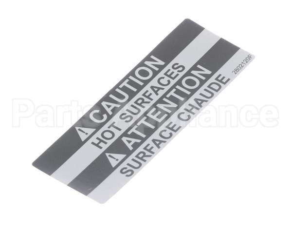 369668 Lincoln Label Caution Hot