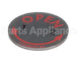 37000094 Blodgett Cap,Door Handle Steel Look