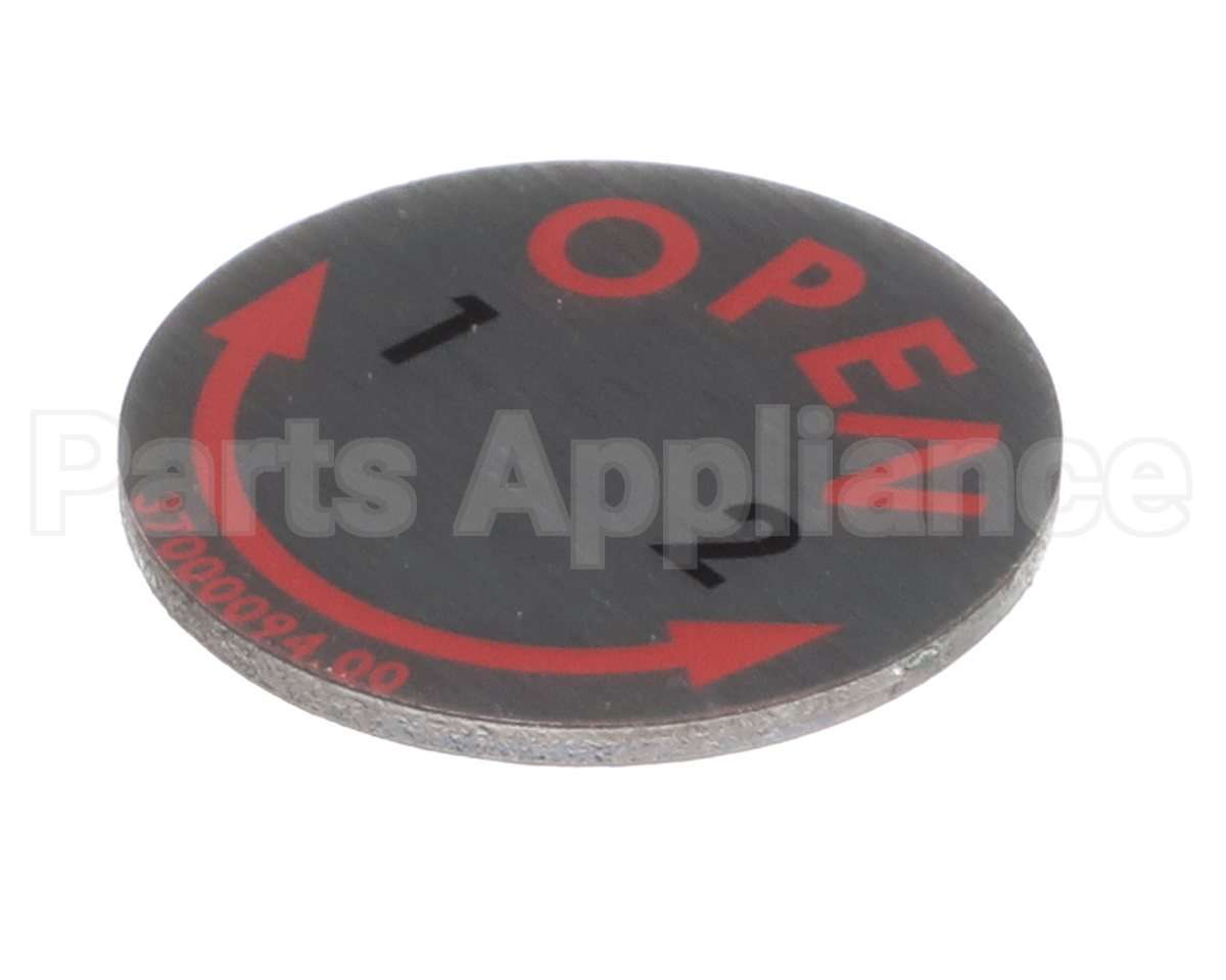 37000094 Blodgett Cap,Door Handle Steel Look
