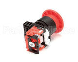 3700014 Ayr King Safety Off Button Red
