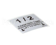 370032 Lincoln Label 1/2 Cooktime