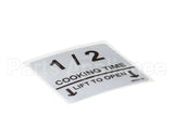 370032 Lincoln Label 1/2 Cooktime