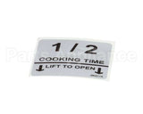 370032 Lincoln Label 1/2 Cooktime