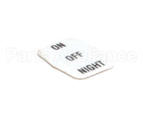 37193.0000 Bunn Decal, On/Off/Night Imix