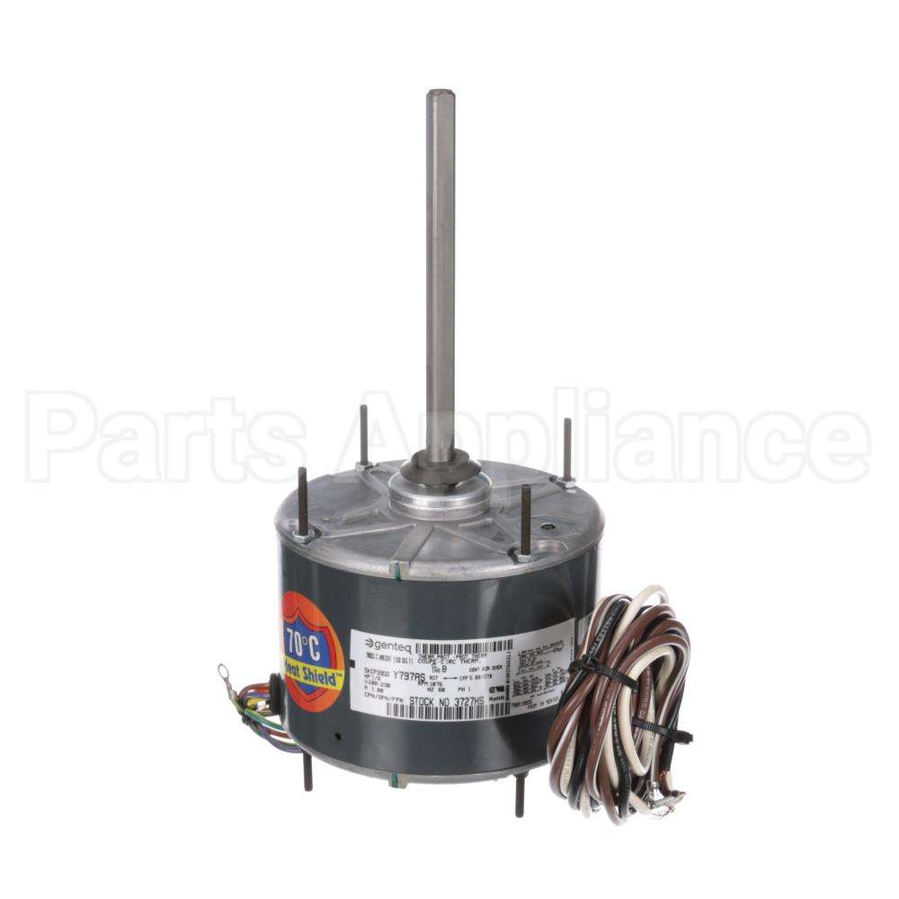 3727 Genteq Condenser Fan Motor