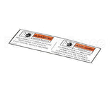 37528 Henny Penny Label - Bi-Ling Disc. Power