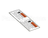 37528 Henny Penny Label - Bi-Ling Disc. Power