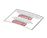 37529 Henny Penny Label - Bi-Ling Drain Valve
