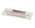 37934 Henny Penny Label - Danger Shortening
