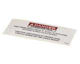 37934 Henny Penny Label - Danger Shortening