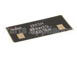 380-00064 Grindmaster Cecilware Label, Iced Tea - Ltb/Tb3