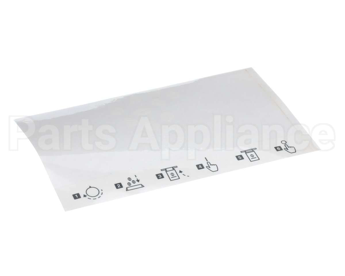 380-00391 Grindmaster Cecilware Decal Front 875/890