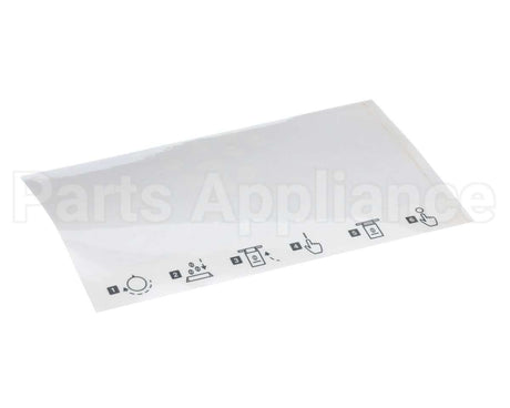 380-00391 Grindmaster Cecilware Decal Front 875/890