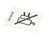 380-00426 Grindmaster Cecilware Label,Caution,Damaged Plug