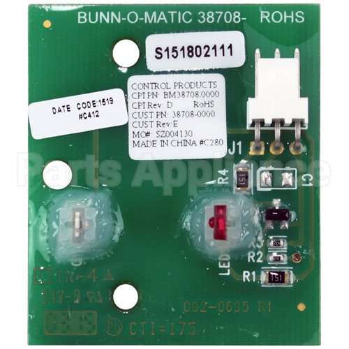 38708.1 Compatible Bunn Control Board Kit