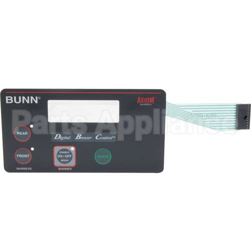 38876-0005 Compatible Bunn Switch, Membrane, 3-Warmer, Left