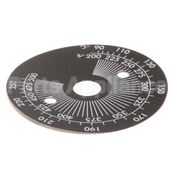 38987 Compatible Blodgett Decal, Thermostat Round