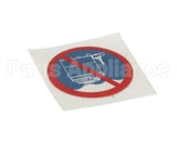 39043.0001 Bunn Decal, Do Not Submerge Server